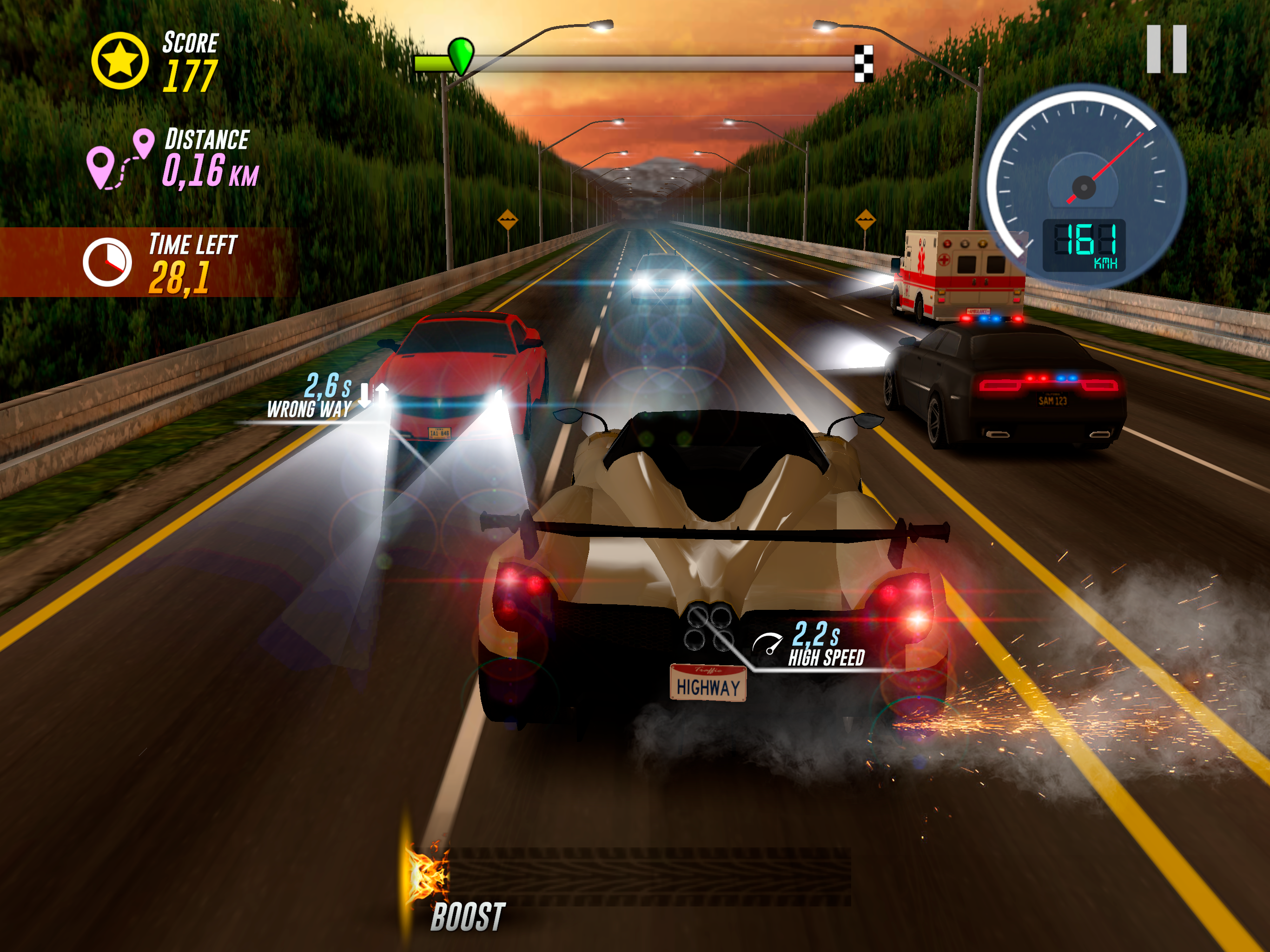 Traffic Highway Simulator screenshot 9