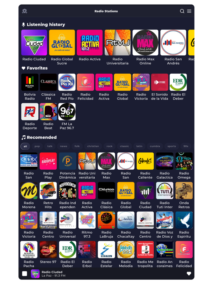 Radio Bolivia - Online Radio