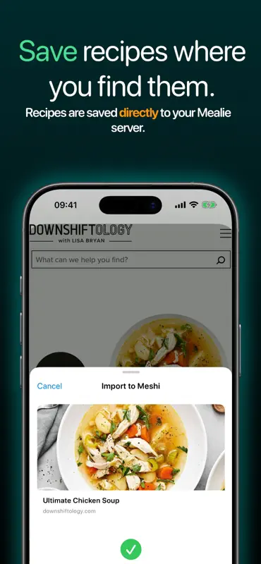 Meshi Plan - Mealie Client screenshot 5 of 6