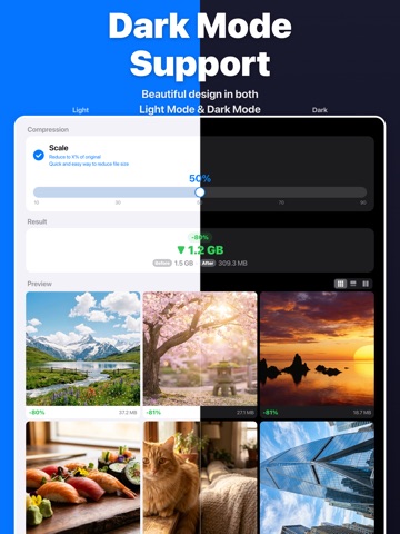 Image Compress Photo & Video iPad screenshot