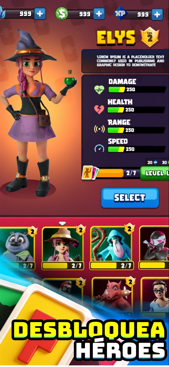 Arcado Battle: MOBA iOS Mod IPA screenshot 5 - iOS game interface