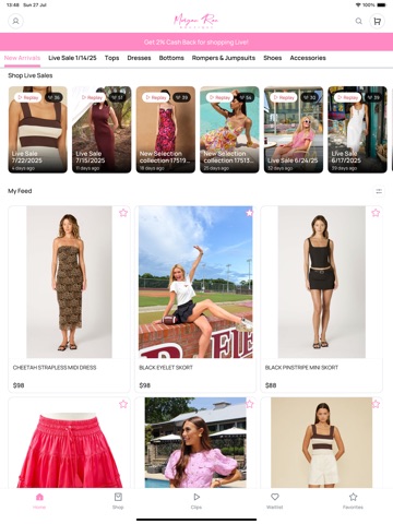 Morgan Rae Boutique iPad screenshot