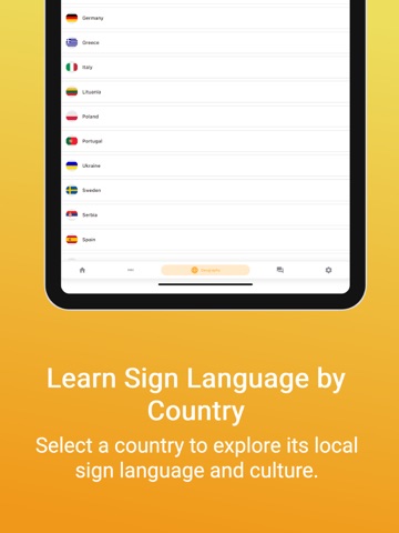 Spreadthesign - Beginners iPad screenshot