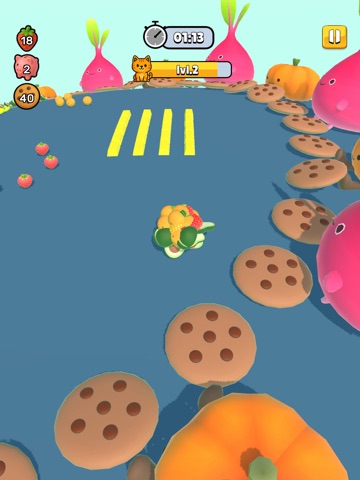 Kitty Roll 3D iPad screenshot