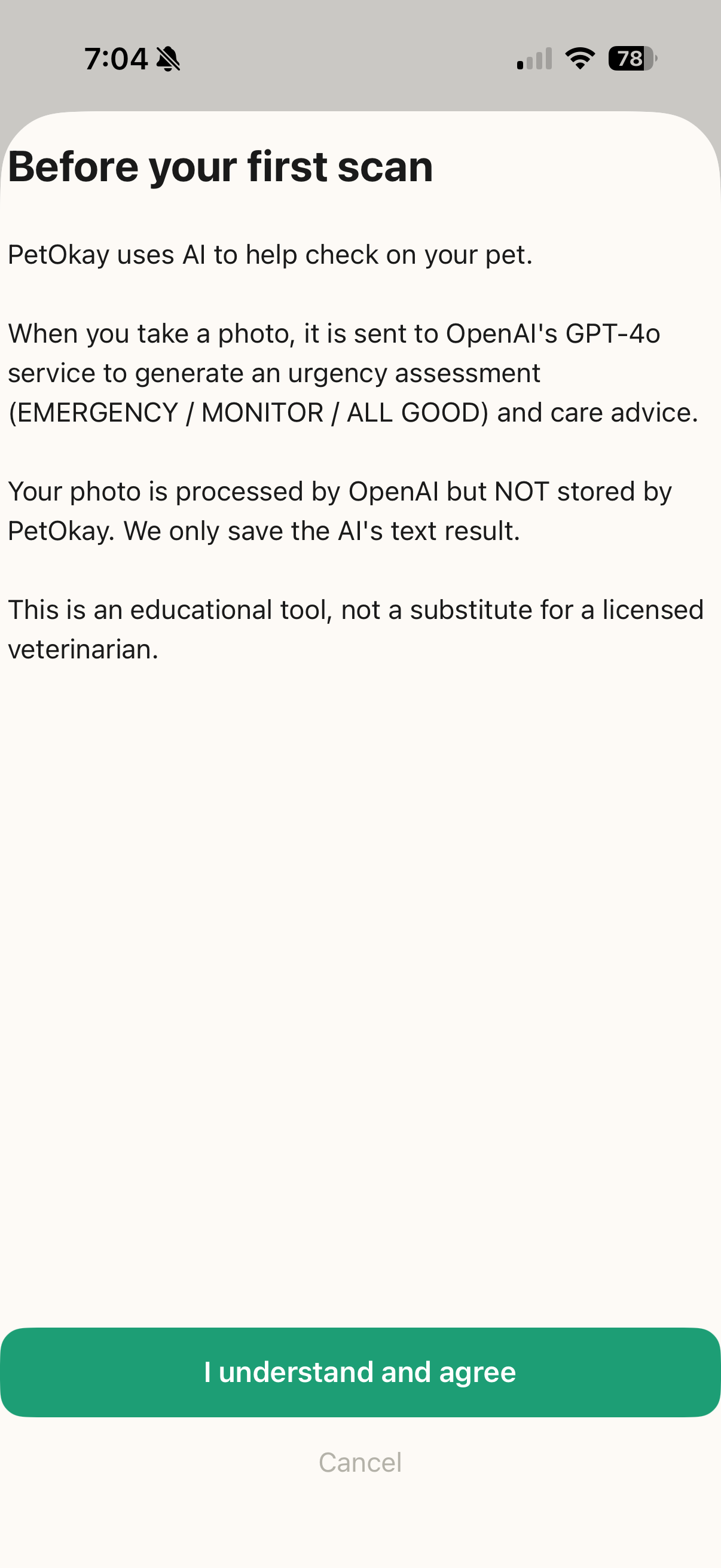 PetOkay: Pet Health Check screenshot 3