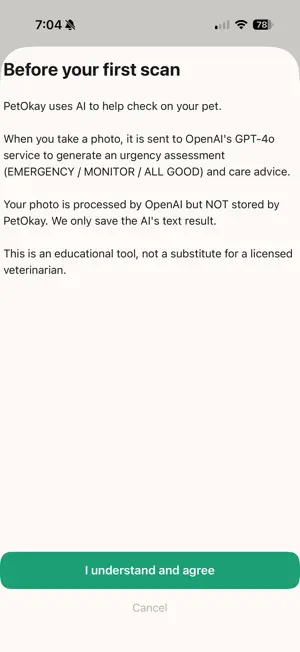 PetOkay: Pet Health Check screenshot 3