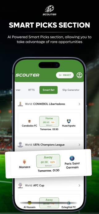Soccer Betting Tips - Scouter Screenshot 9 of 10