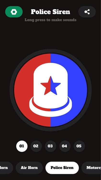 Horn Sounds - Car Horn & Siren