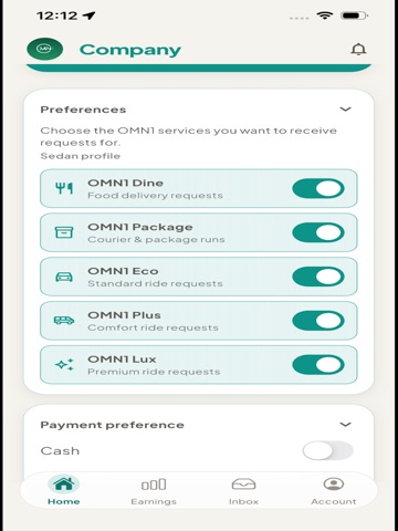 OMN1 Driver iPad screenshot 6