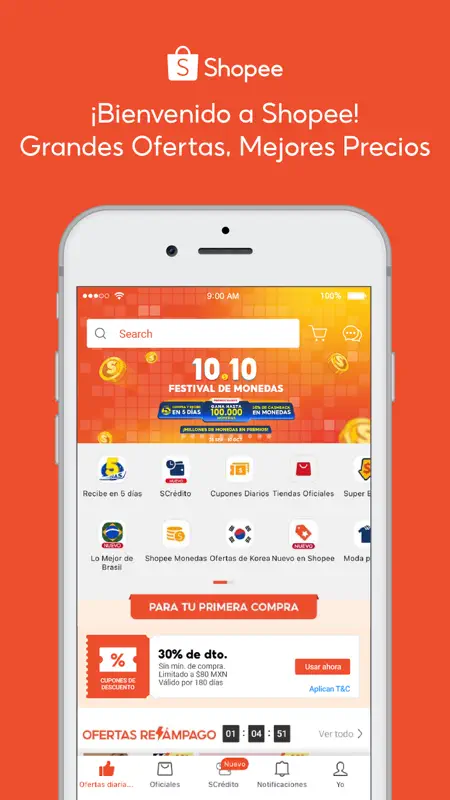 Shopee: 10.10 Festival Monedas screenshot 1 of 8