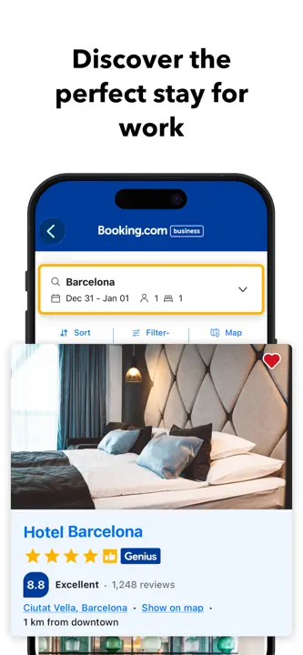 Booking.com For Business iPhone Screenshot 5