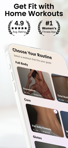 HerBody: Fitness at Home screenshot