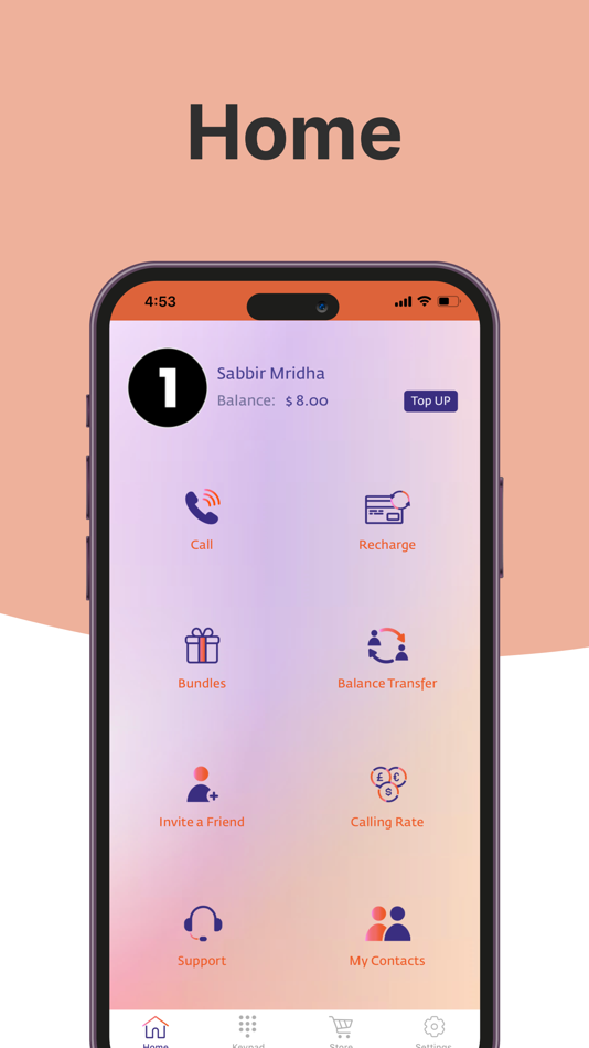 #4. GISTR: International Calls (iOS) 由: Syndeo Solutions International Limited