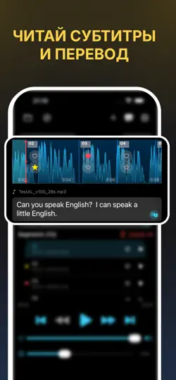 Скриншот AudioLingo - WorkAudioBook на iPhone 5