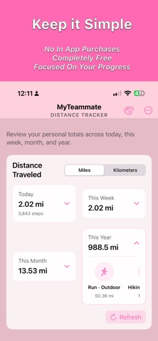MyTeammate Distance Tracker Screenshot 4 of 5