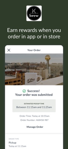 K Brew Coffee & Bagels Screenshot 3 of 4