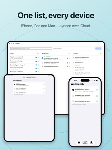 DoNow — What to do now iPad screenshot