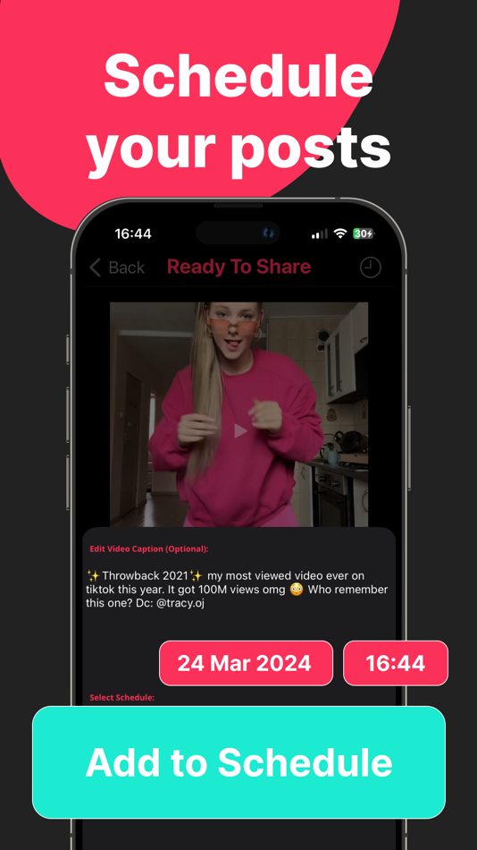 #2. TikDown: Save TikTok Video (iOS) 由: Nelson Azhar