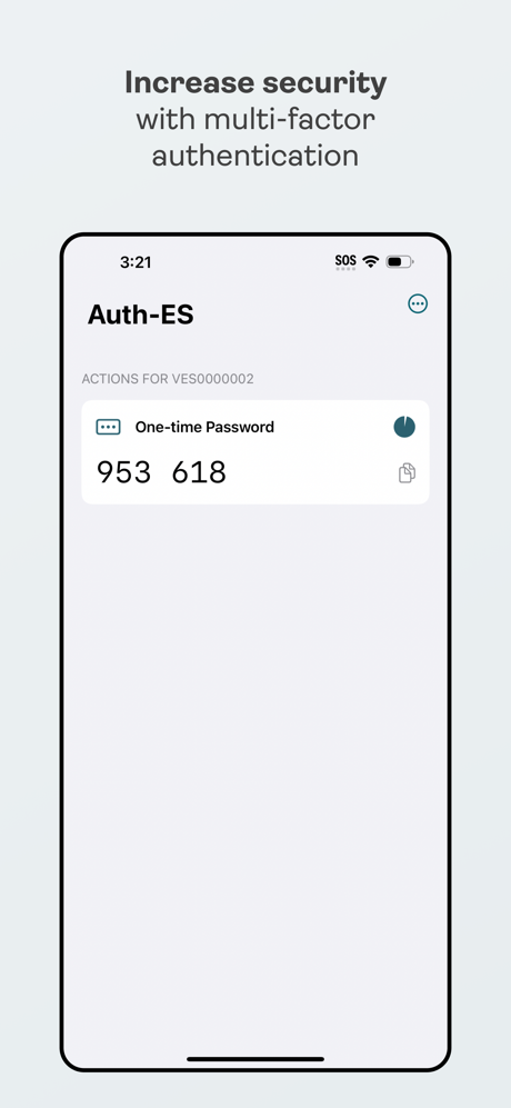Mobile Authenticator ES. screenshot 2