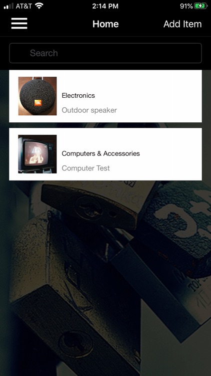 My Personal Valuables