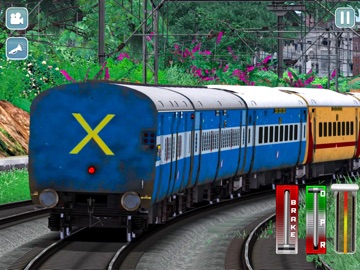 Uphill Train Track Simulator iPad screenshot