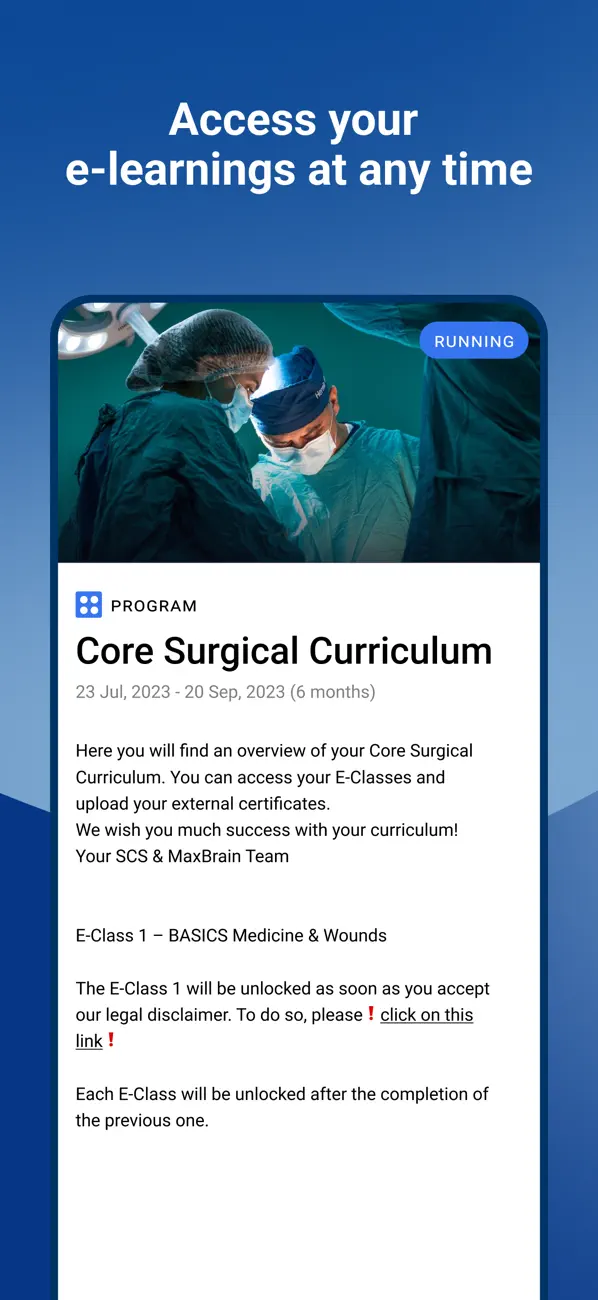 Screenshot #3 pour Core Surgical Curriculum SCS