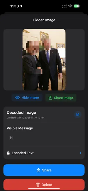 StealthOp: Secure PGP Messages iPhone screenshot 4