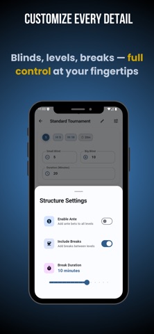 Poker Timer Pro - Texas Holdem screenshot