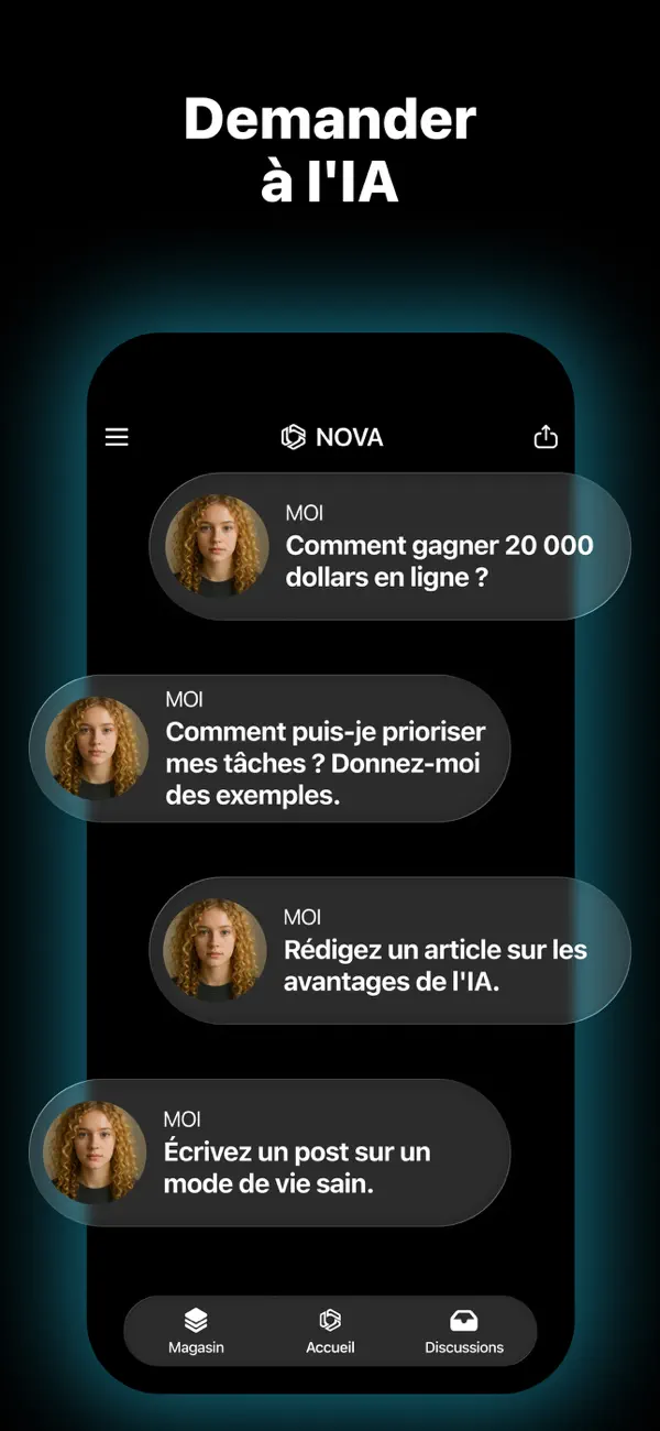 Screenshot #2 pour IA Chatbot - Nova