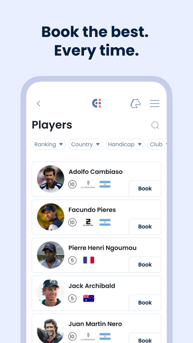 ChukkerApp iPhone screenshot 6 - Sports app