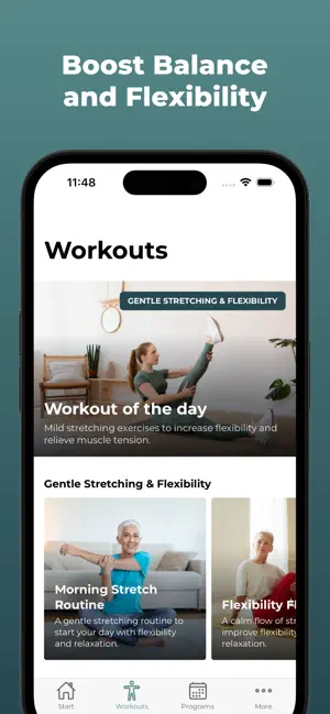 Home Workout For Seniors screenshot 3