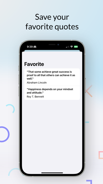 Motivation - quote iPhone screenshot 4 - Health & Fitness app