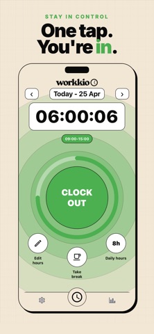 Workkio - Work Hours Screenshot 1 of 5
