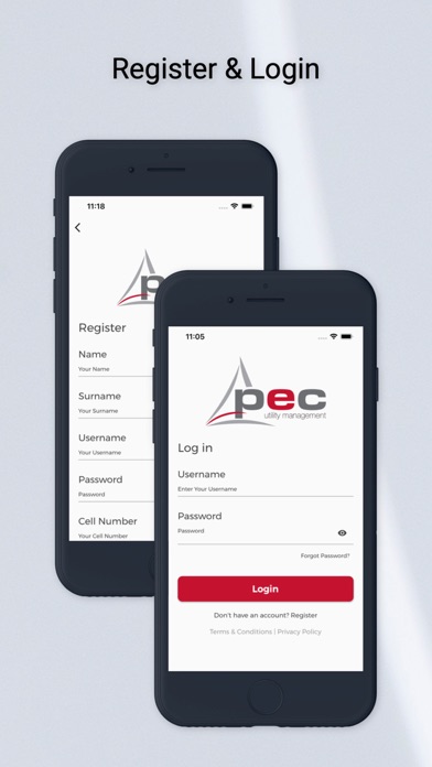 Screenshot #1 pour PEC Utility Management