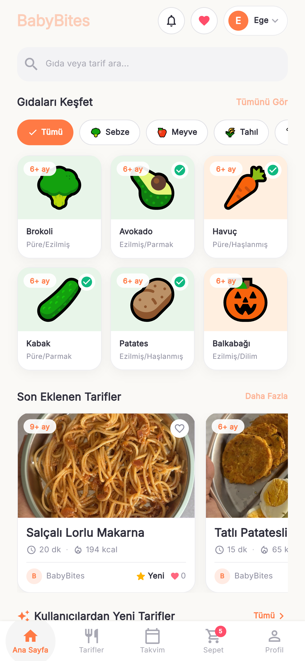 BabyBites screenshot 3