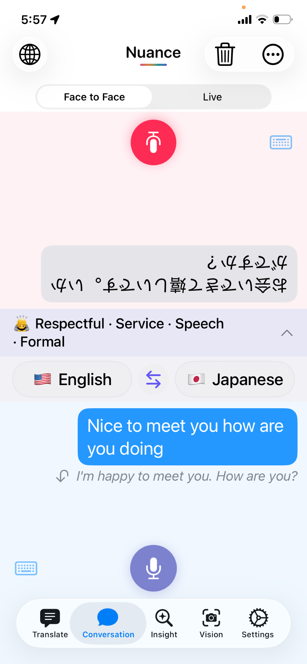 Nuance Translator screenshot 5