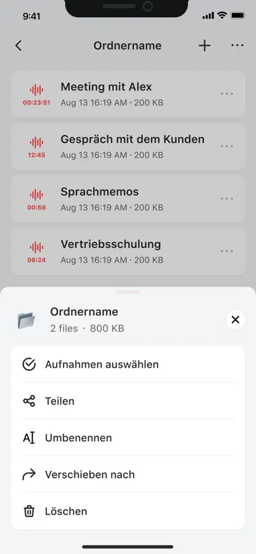 Voice Recorder — Audio Memos screenshot 7 of 7