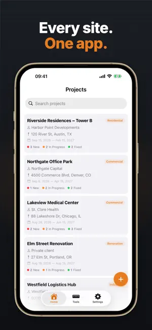 SiteVise: Punch List & Defects screenshot 4