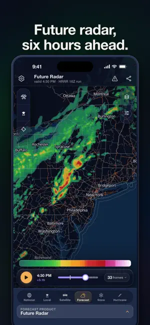 MesoRadar: Storm & Snow Radar screenshot 4