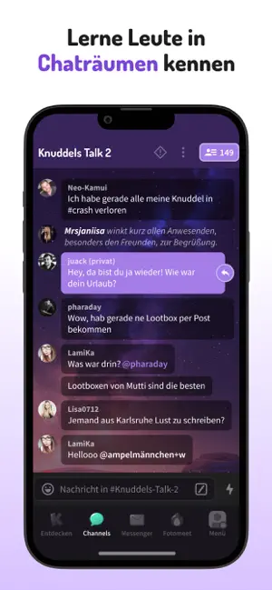 Knuddels: Chat, Freunde finden iPhone screenshot 4