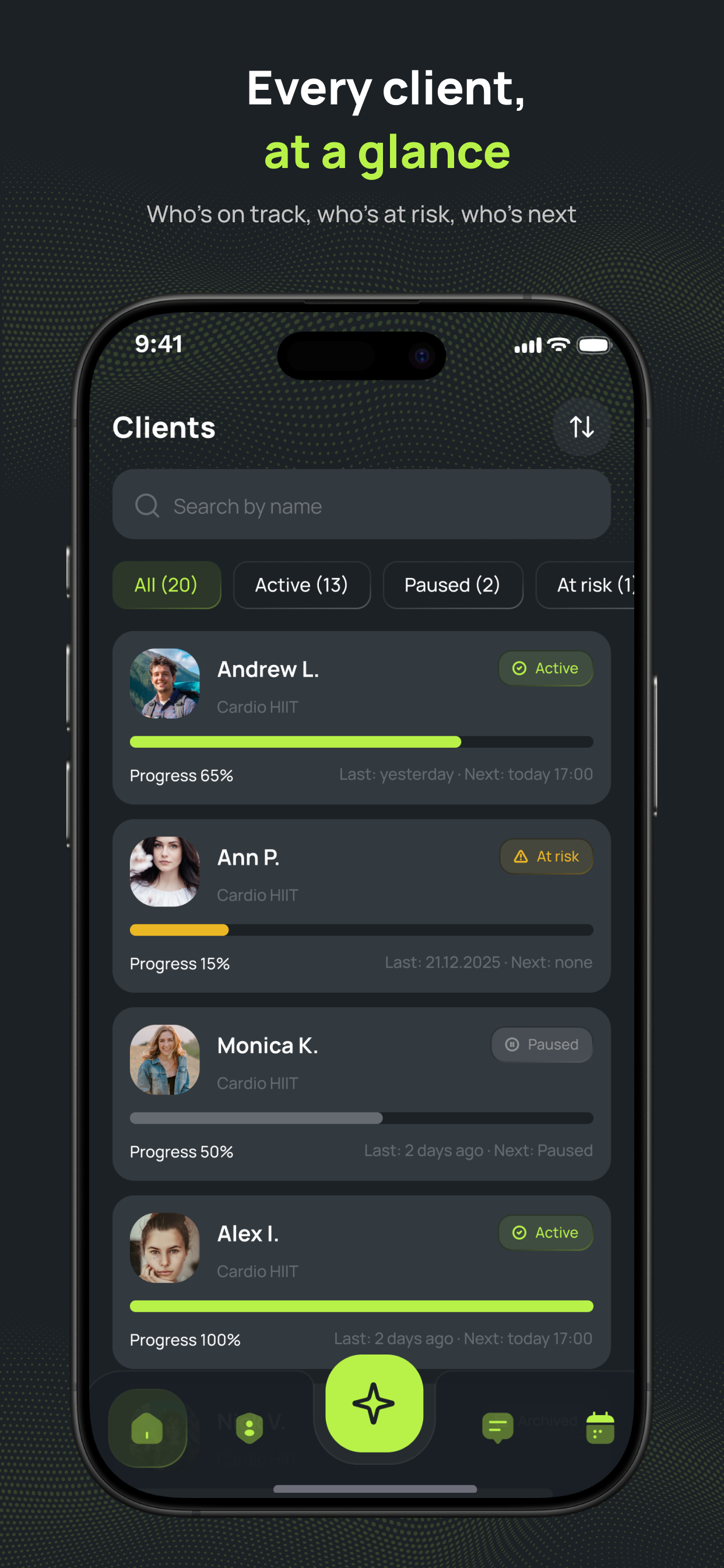 CoachPulse: Trainer & Clients screenshot 2