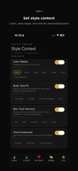 Dripmatiq: Outfit Stylist screenshot 4