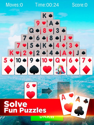 Pyramid Solitaire 2026: Cards iPad screenshot