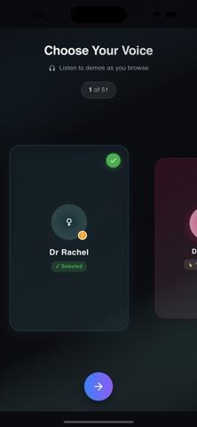 AI Therapy App screenshot