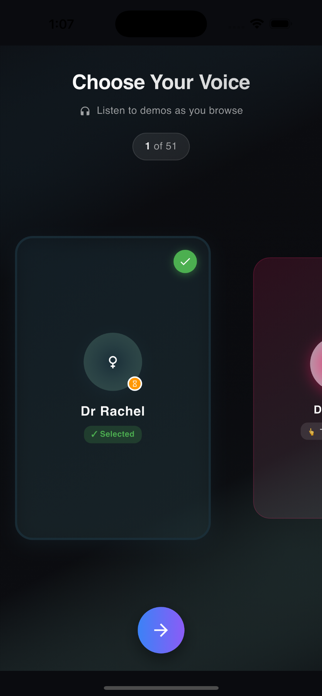 AI Therapy App Screenshot 3 of 8