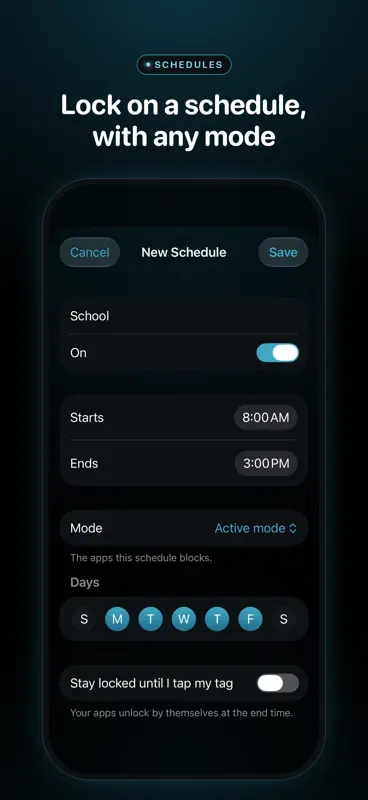 Focus Up: NFC App Blocker screenshot 4 of 6