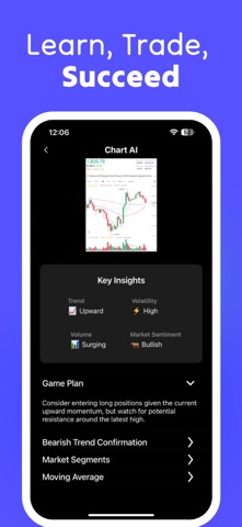 Chart AI: Your AI Trading co. iPhone screenshot