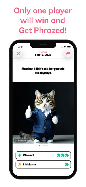 Phrazed - Daily Phrase Game screenshot 4