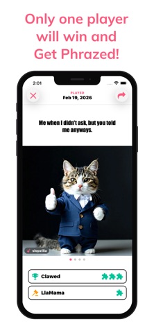 Phrazed - Daily Phrase Game screenshot