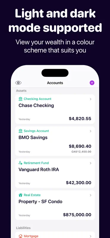 Net Worth Tracker - WealthLog screenshot 10 of 10
